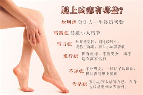 左腿內側有痣|腿上有痣的相学解析 痣位与命运对照图